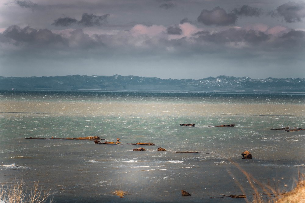 Корсаков. Кладбище кораблей