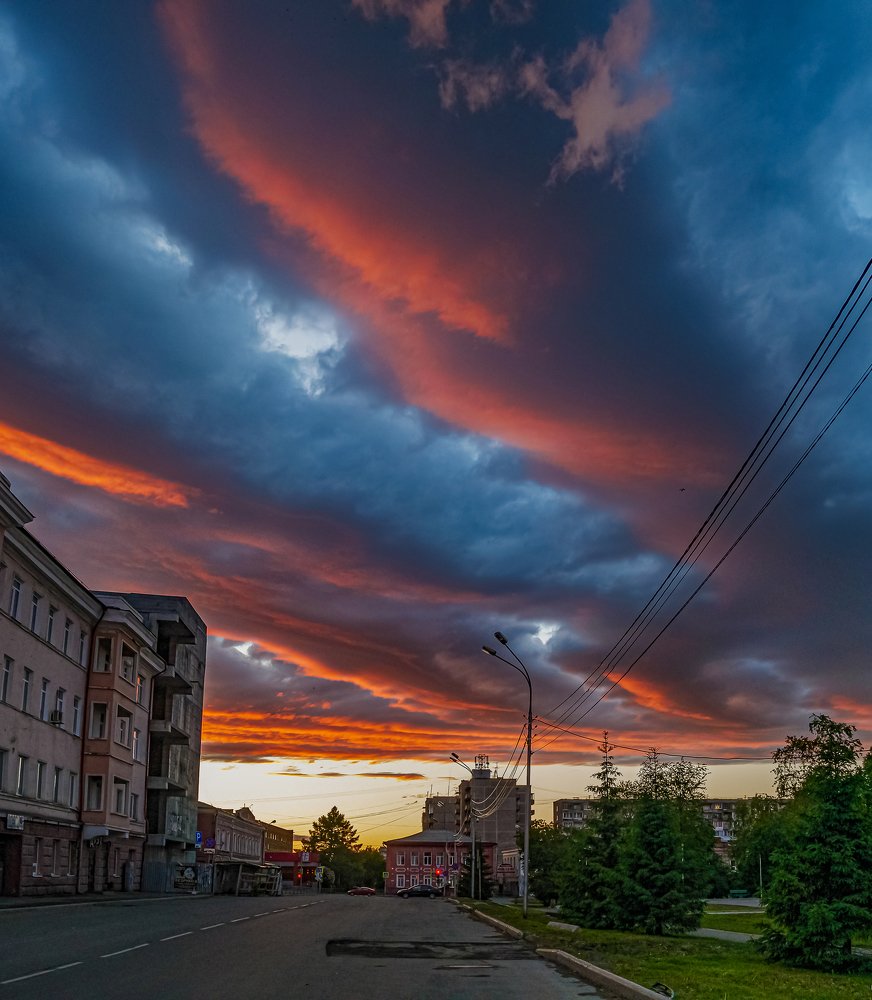 Закат в каменных джунглях