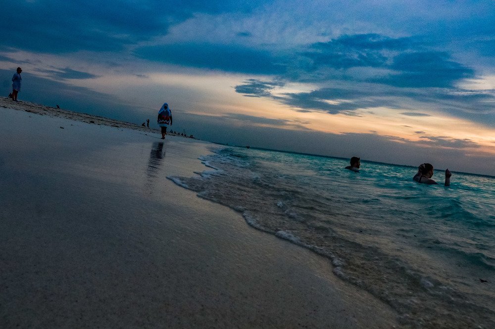 Sunset from the Beach.