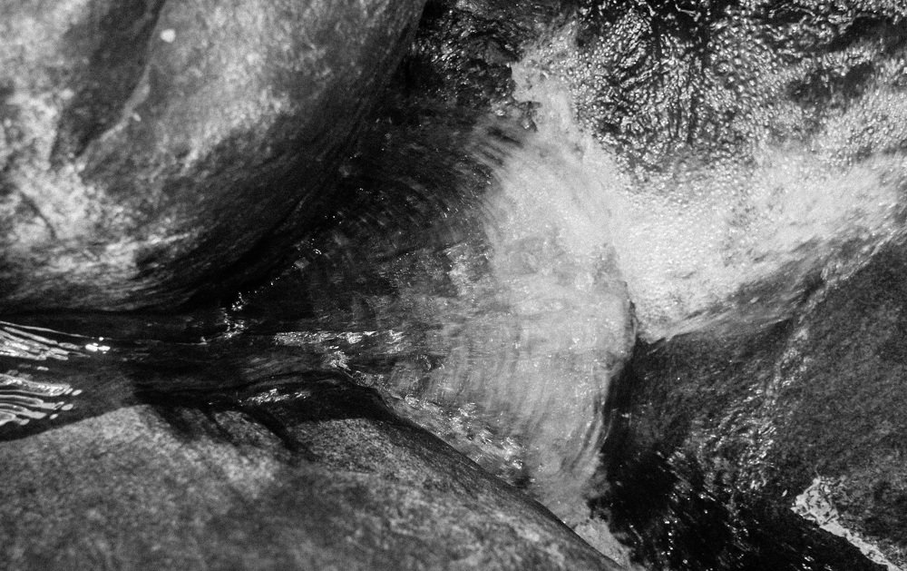 Running Water between rocks