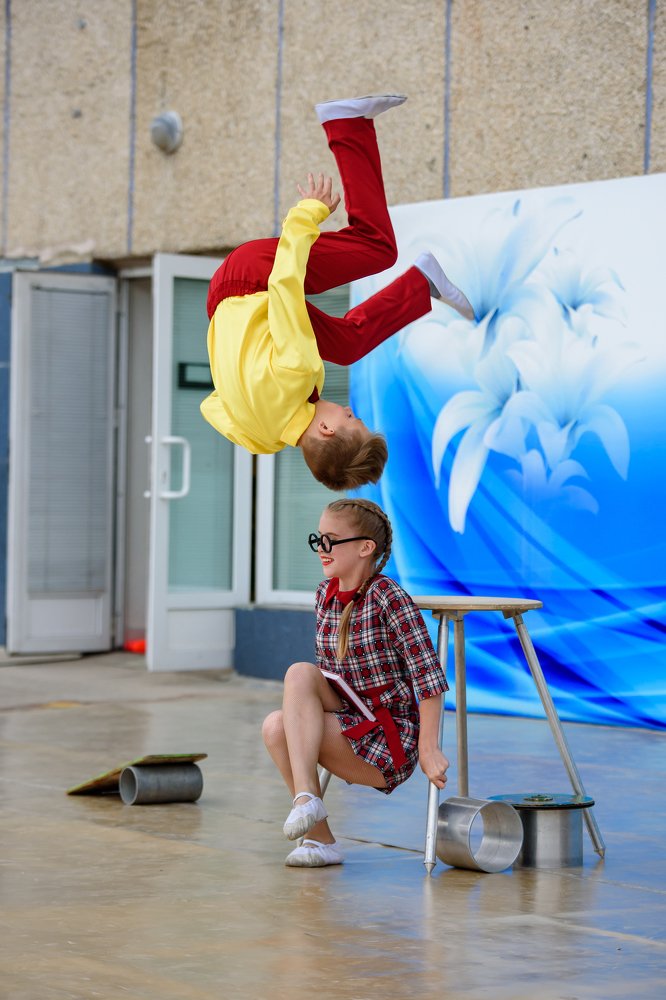 Акробатический этюд