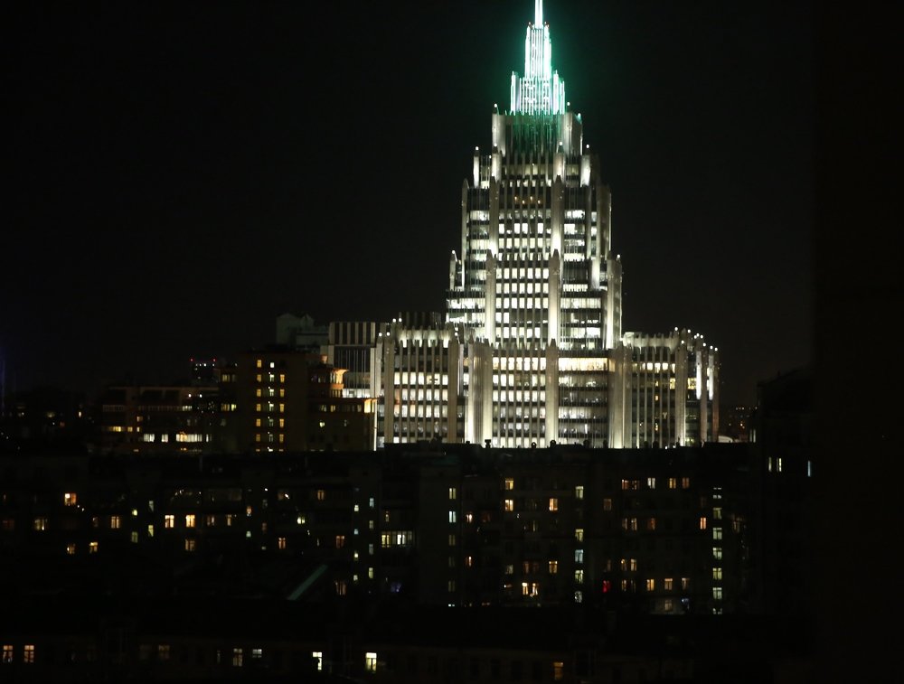 спящий  город