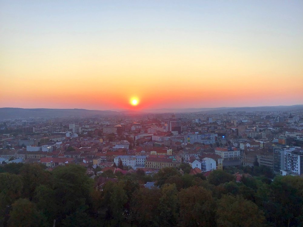 Рассвет в Клуж