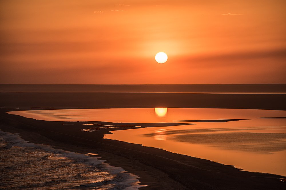 закат на Опуке