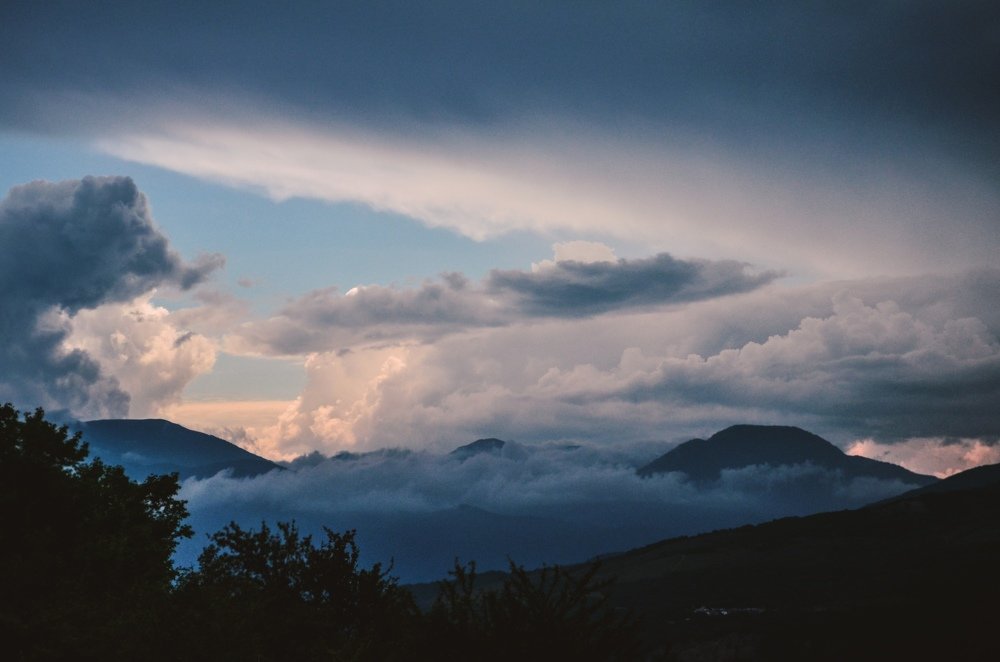 Закат на Крымских вершинах