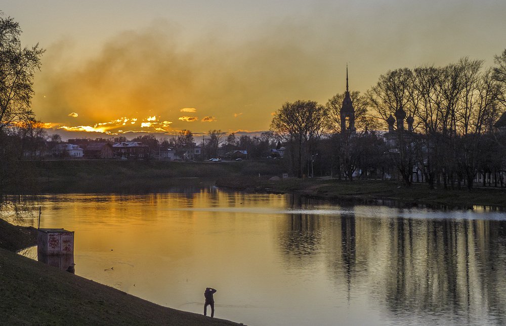 Последние отблески заката