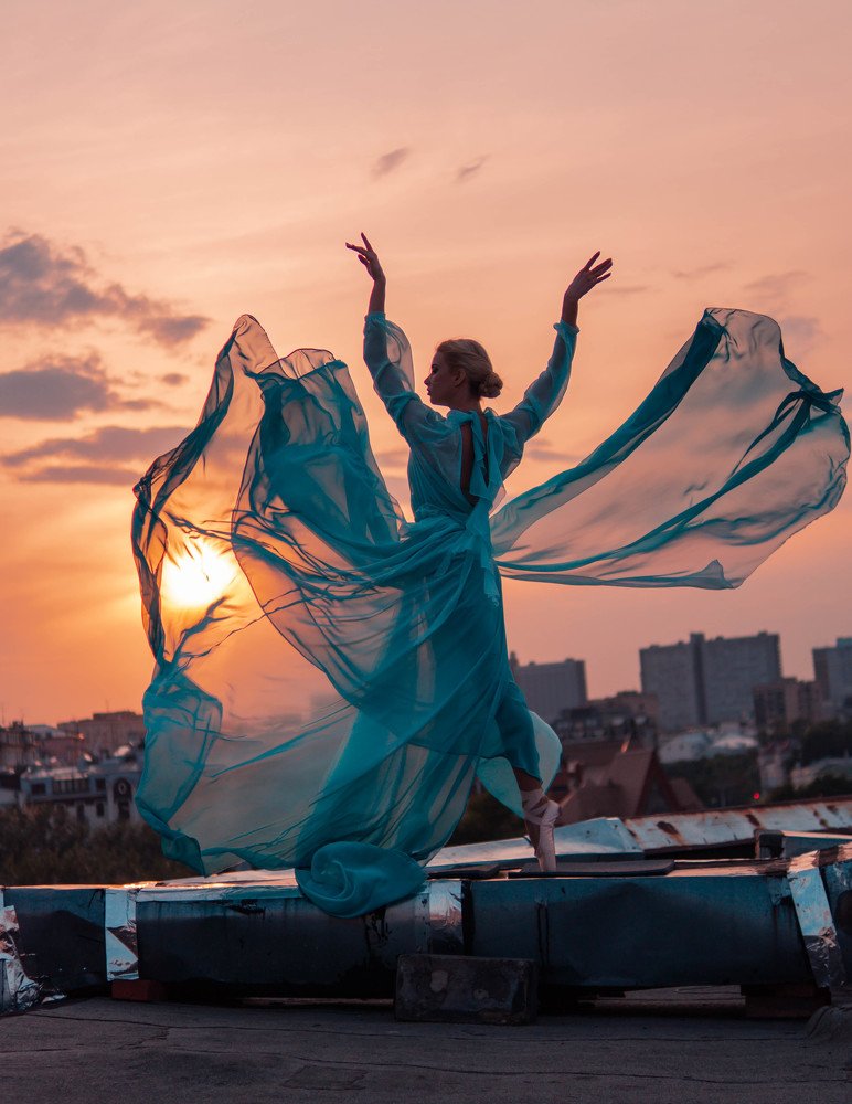 закат и балет