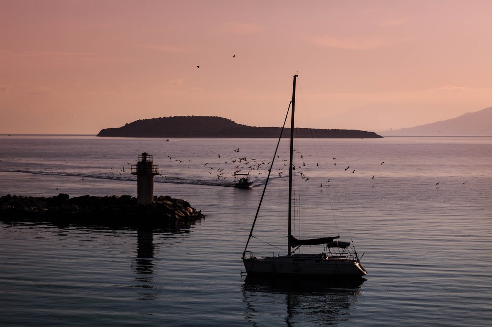Sunset at Çeşmealtı