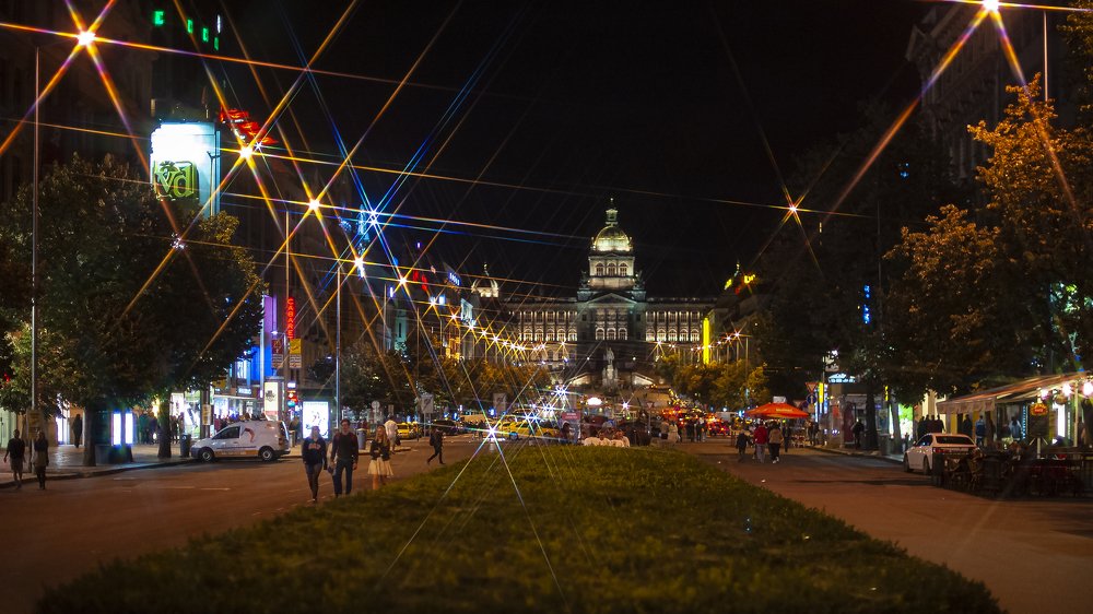 Вечер в центре Праги