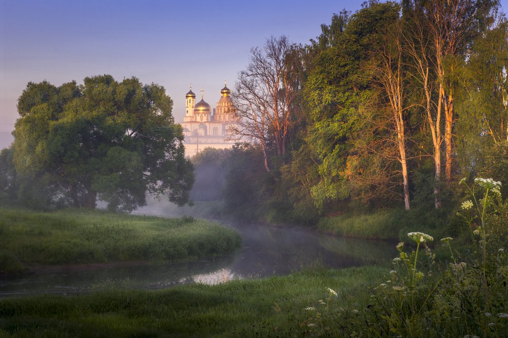 Новоиерусалимский монастырь на рассвете