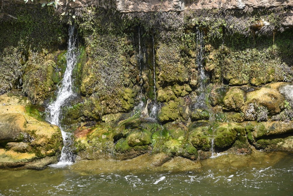 stone waterfall