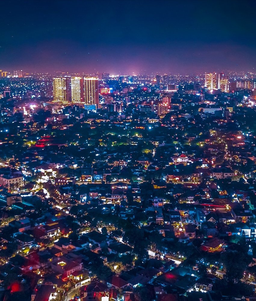 Jakarta from above
