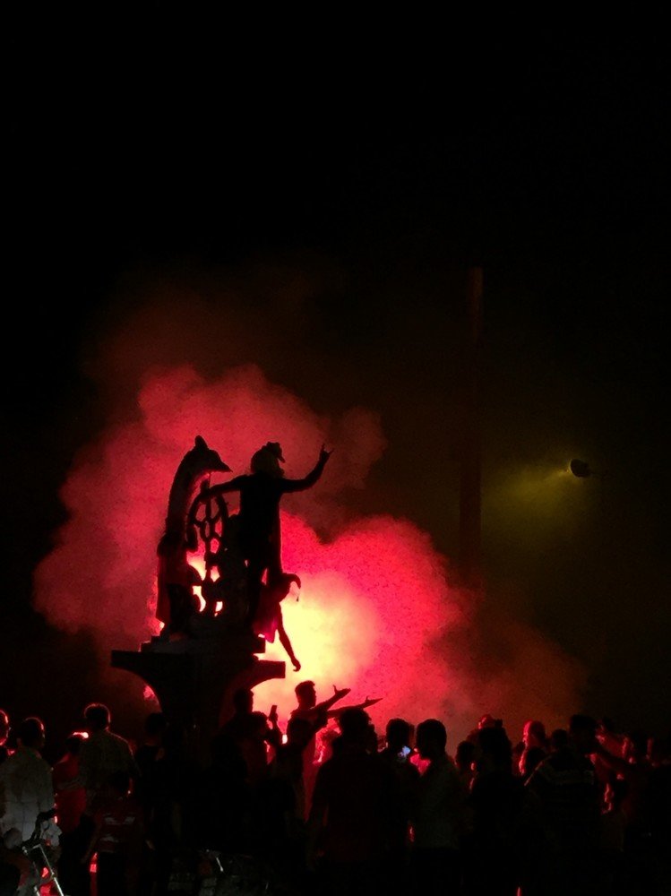 celebration of victory