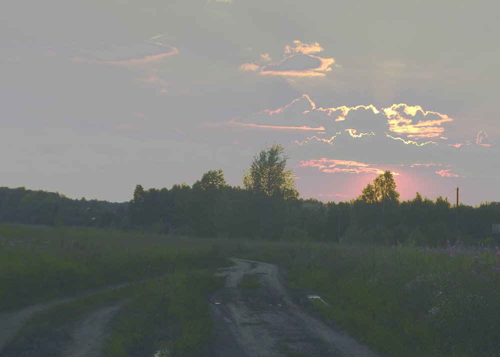 деревенски закат