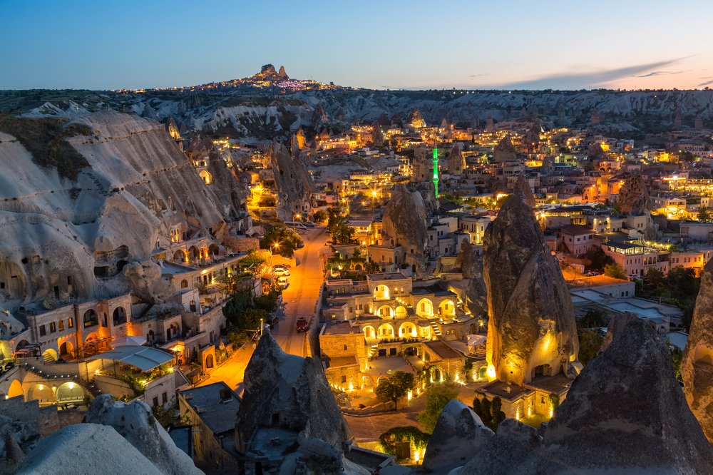 Скальный город.