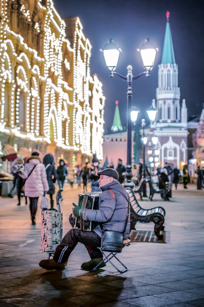 Мужичок с гармошкой