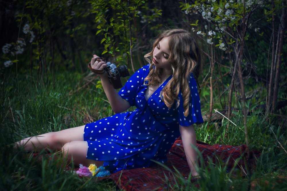 Утро в цветах