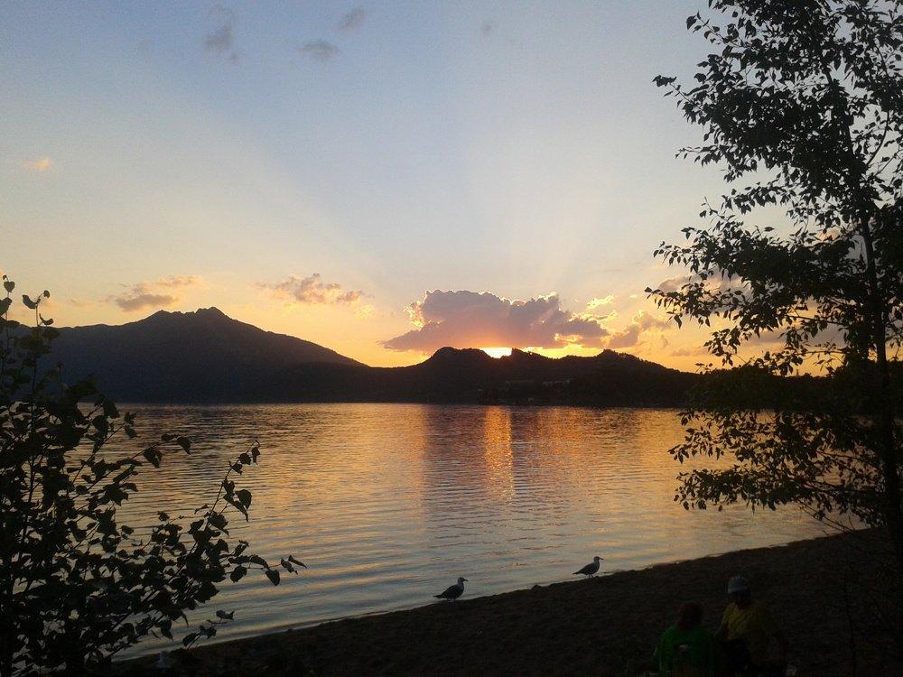 Закат в Синегорье