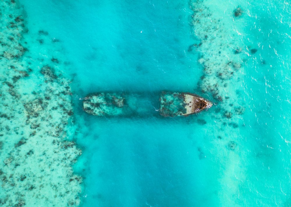 Bermuda sunken ship
