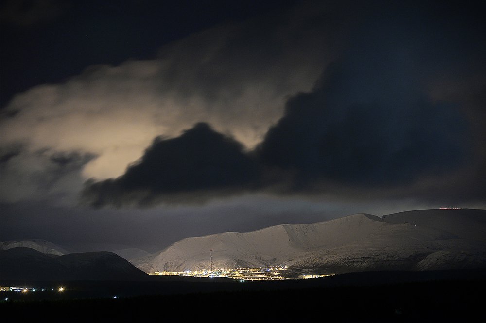 Город окольцованный горами