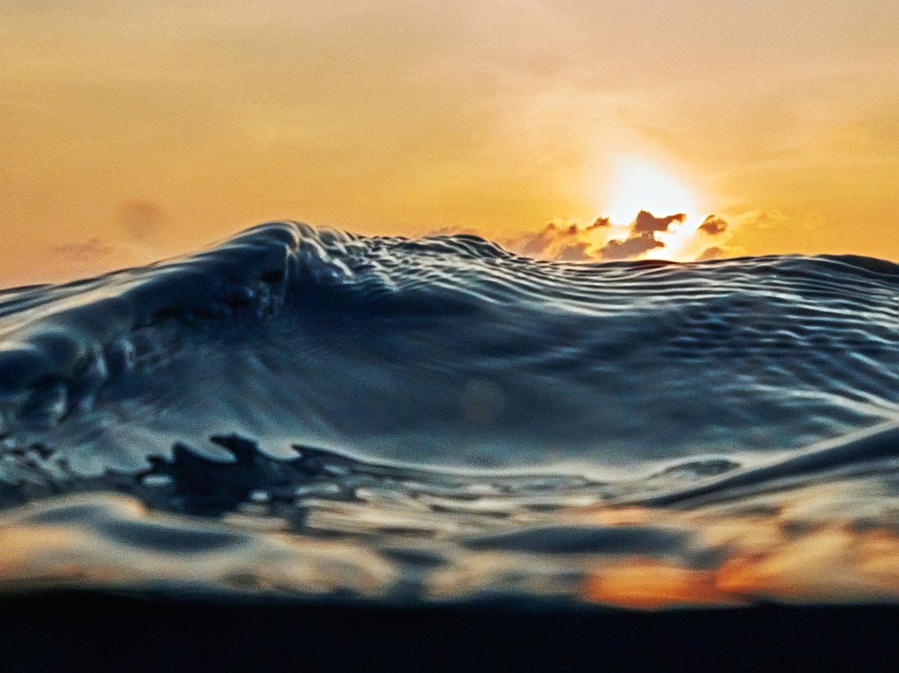 Закат на уровне моря