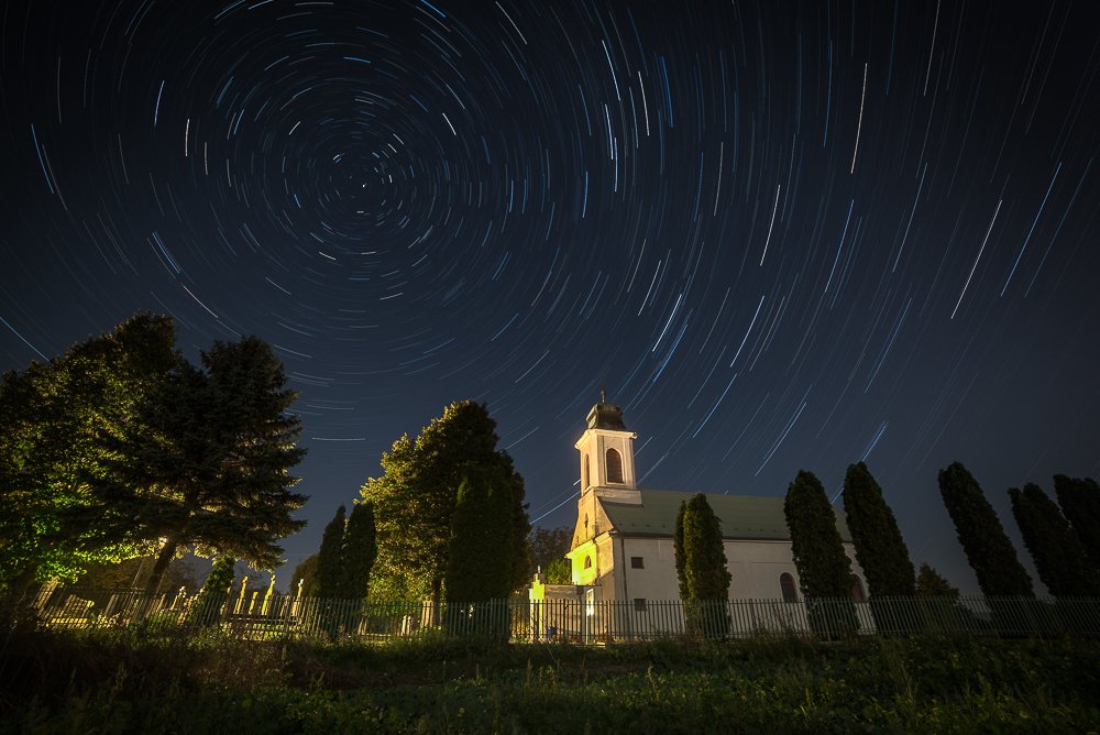 Church on the outskirts of the village
