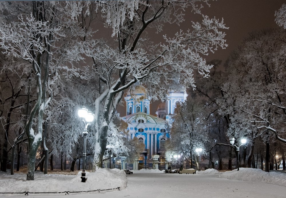 Иней. Никольский собор