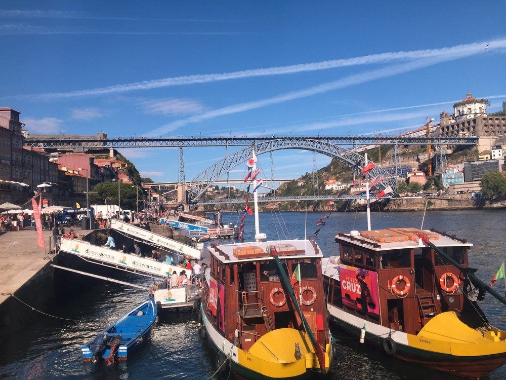 Along the Douro river