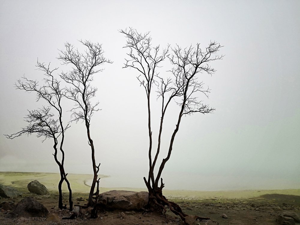 white craters Bandung