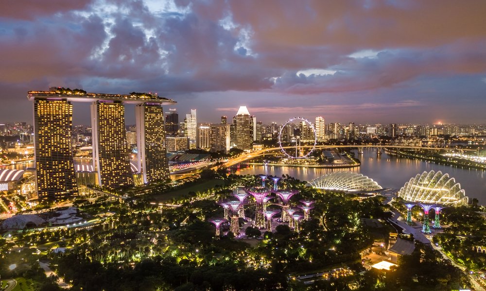 Singapore skyline