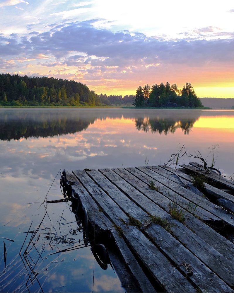 Рассвет на острове Кильпола