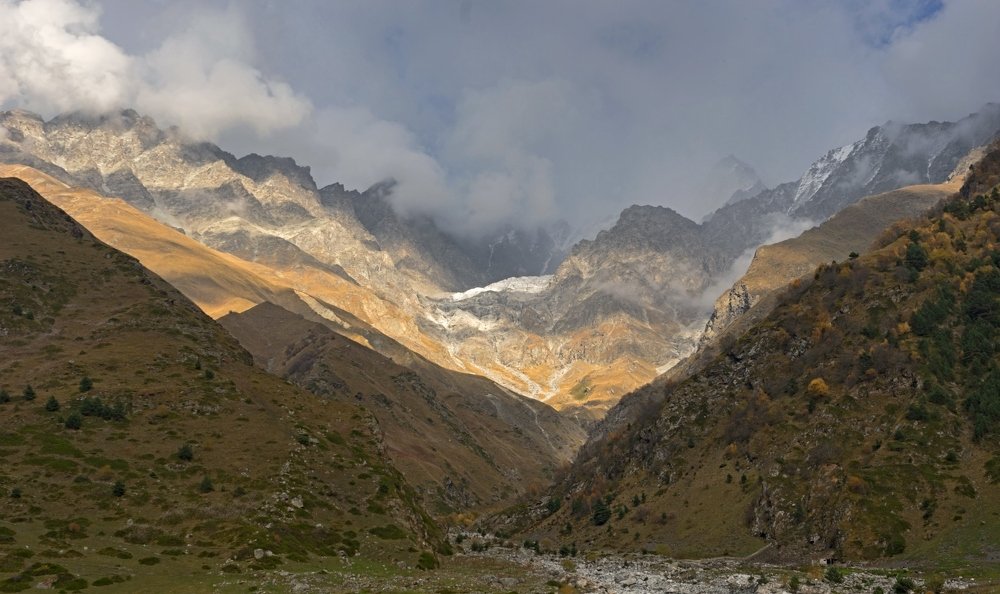 Горы Северного Кавказа.