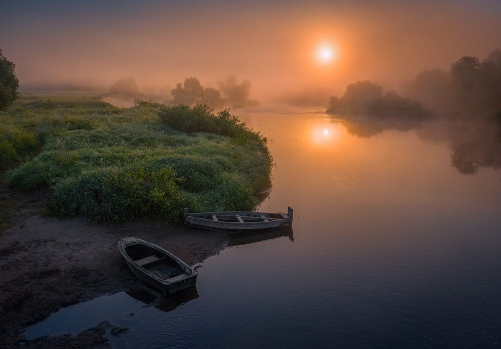 В объятьях туманного утра...