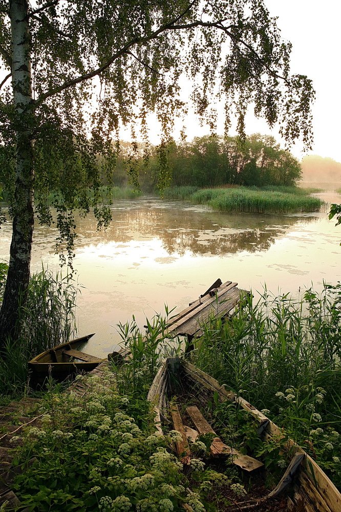 Рассвет на р. Друйка.