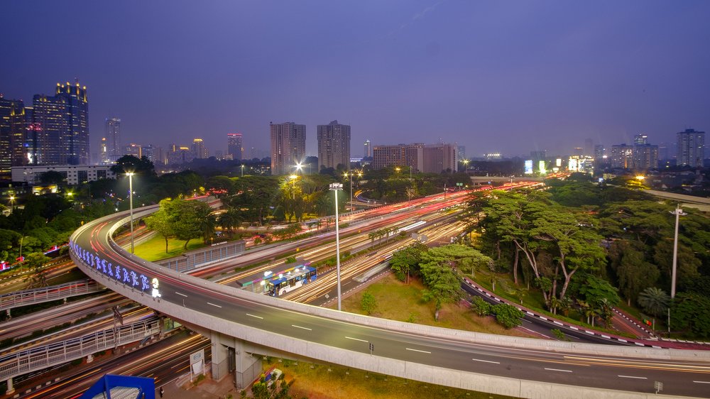 Night life at Jakarta