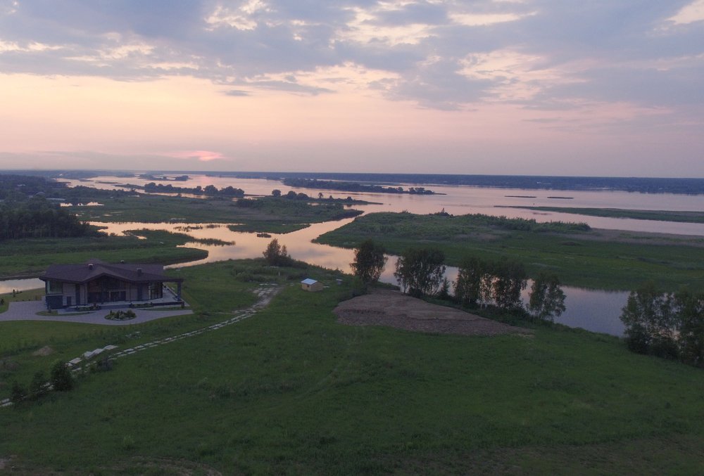 Закат в Твери