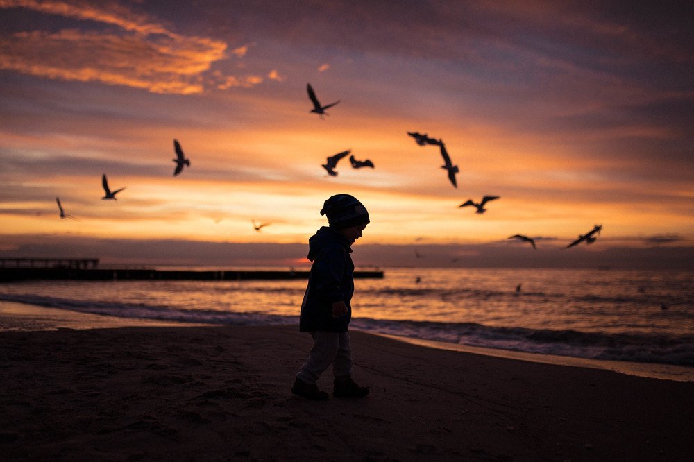 Сентябрьский балтийский закат