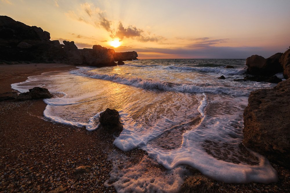 На закате дня