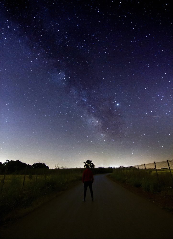 Selfie with Milkyway