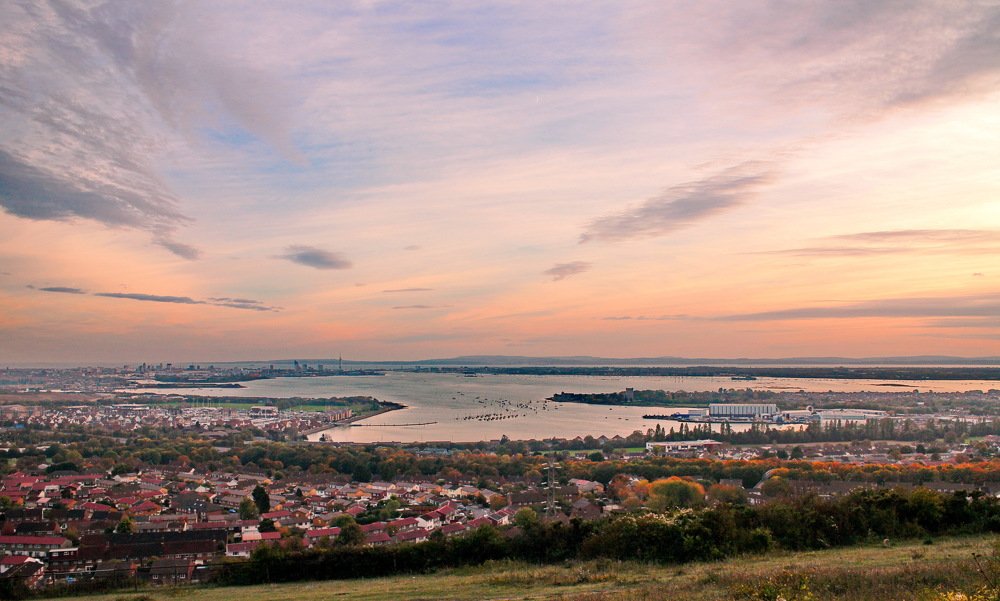 Городской закат.