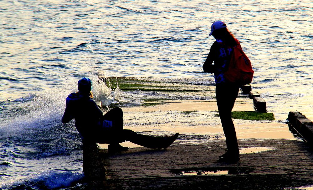 Вечер у моря