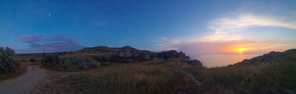 Генеральские пляжи, Азовское море