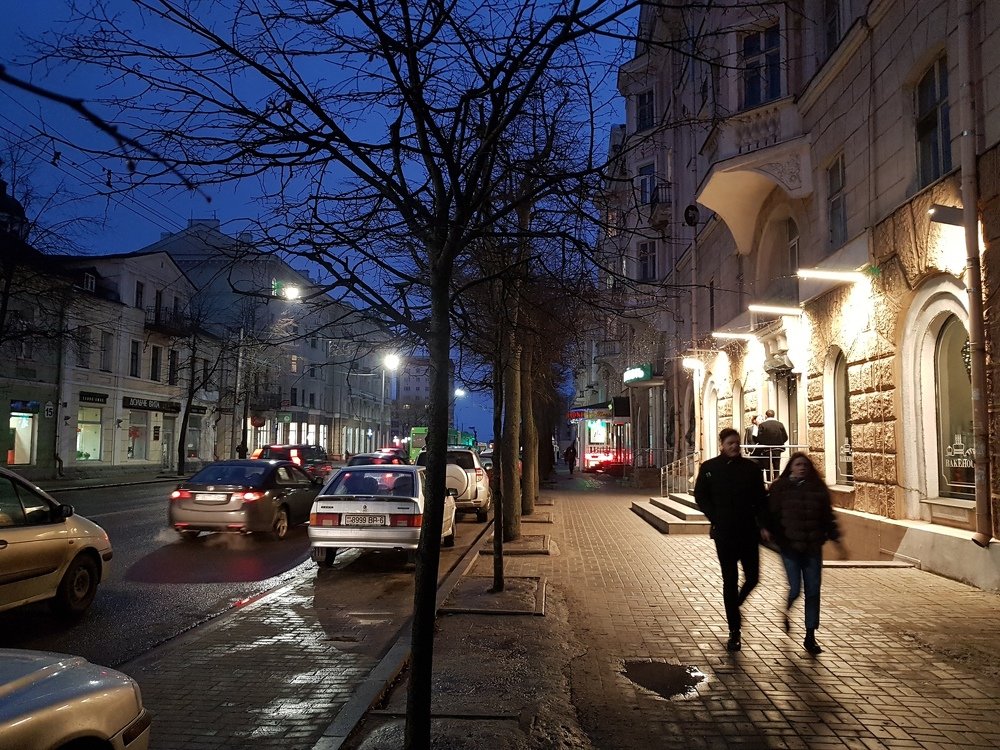 После дождя.