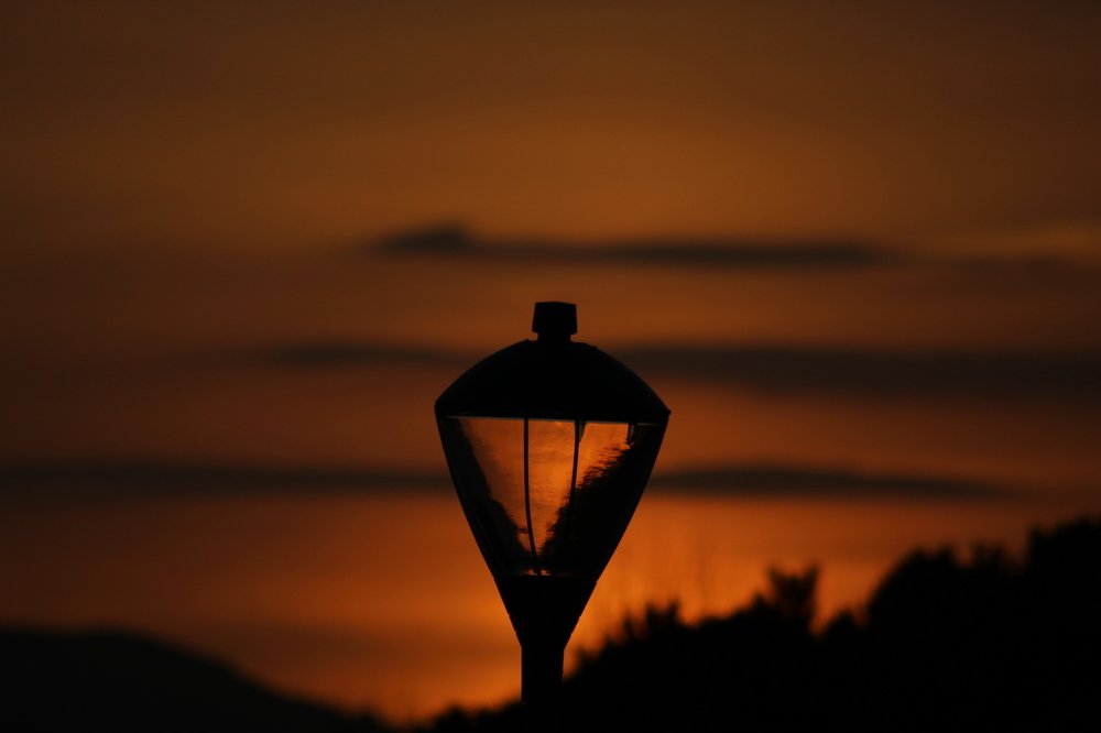 sunset light
