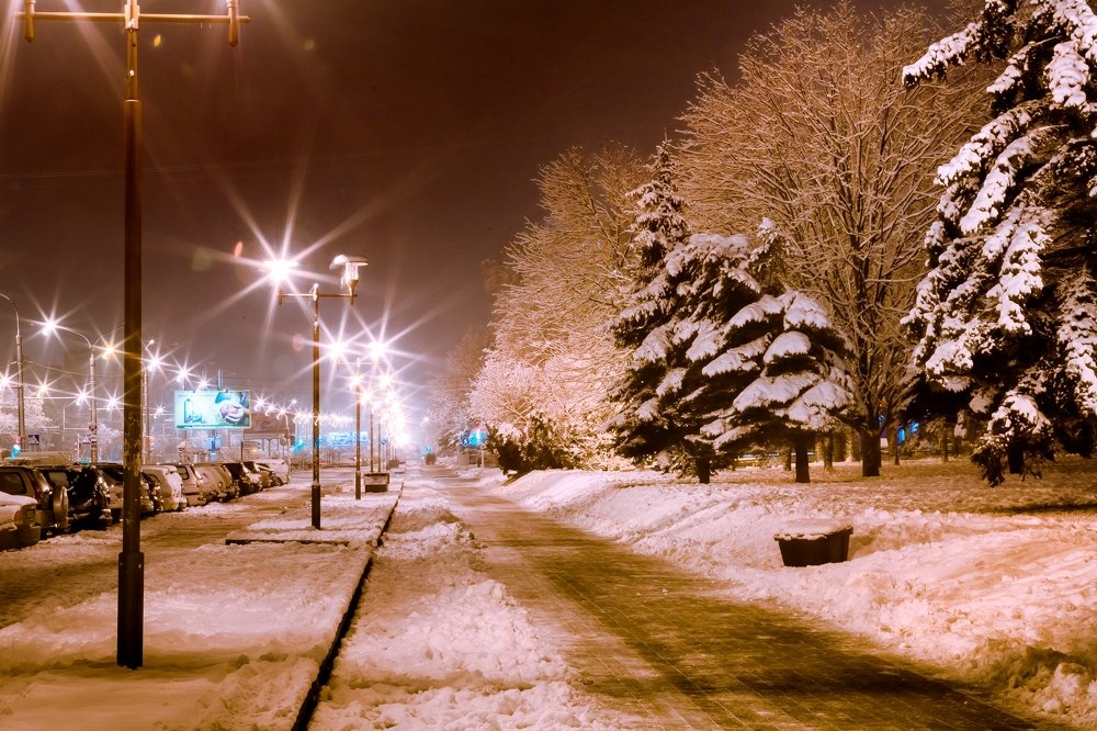 Зимний проспект