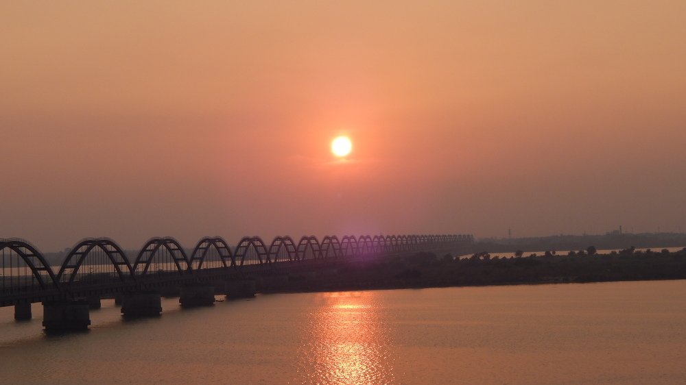 SUNSET ON GODAVARI