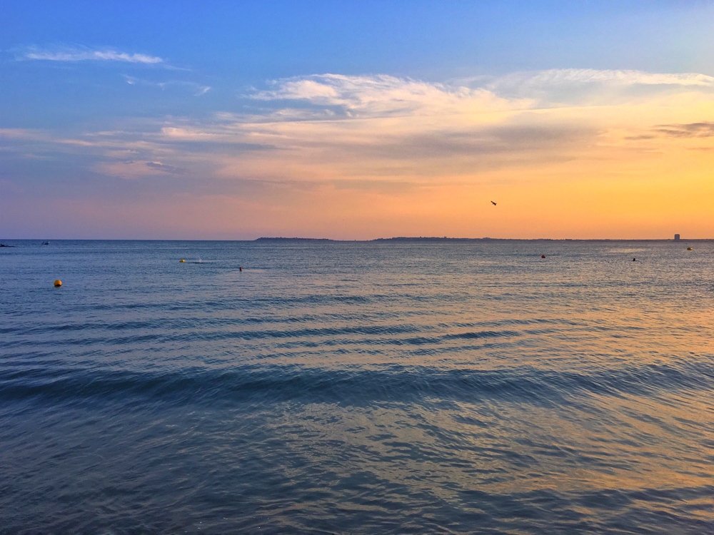 Морской закат
