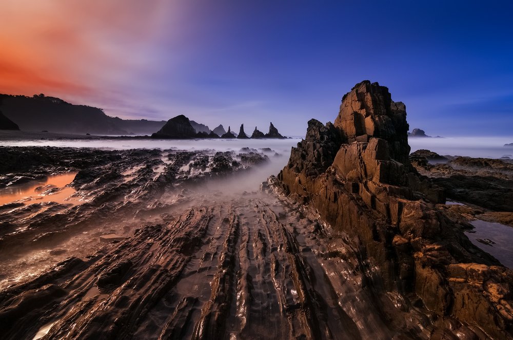 Gueirua Beach night's