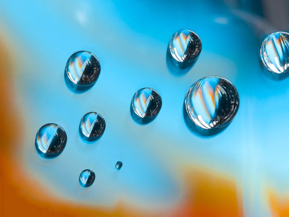 The droplets