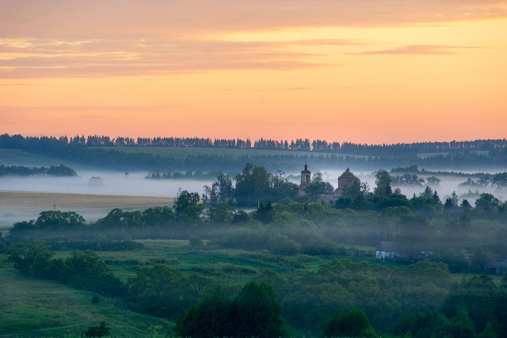 Утро туманной долины